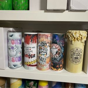 Sublimation tumblers and tumblers